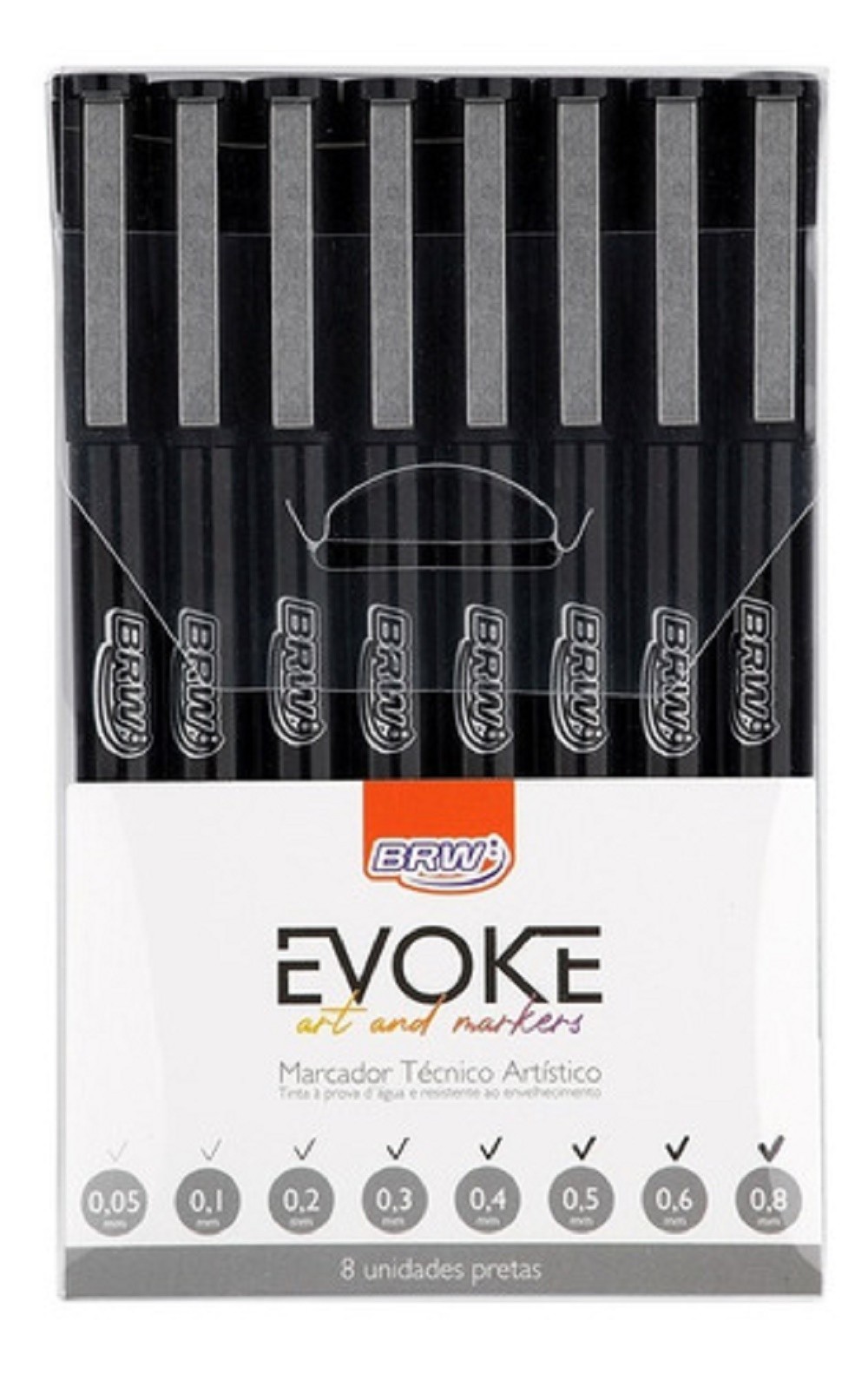 Caneta Nankin Evoke BRW C/8 Pontas