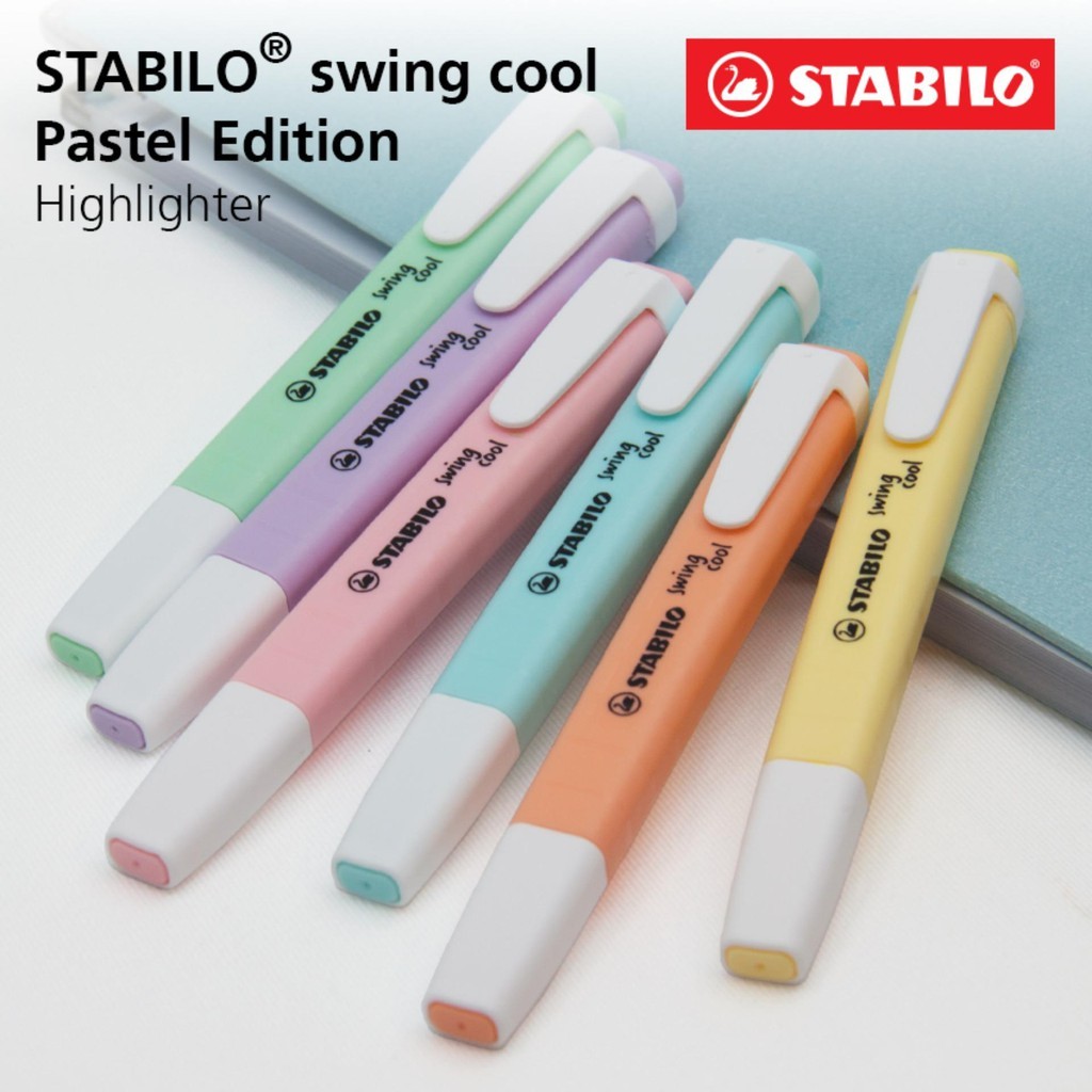 Marca Texto Stabilo Swing Cool Pastel 06 C/06