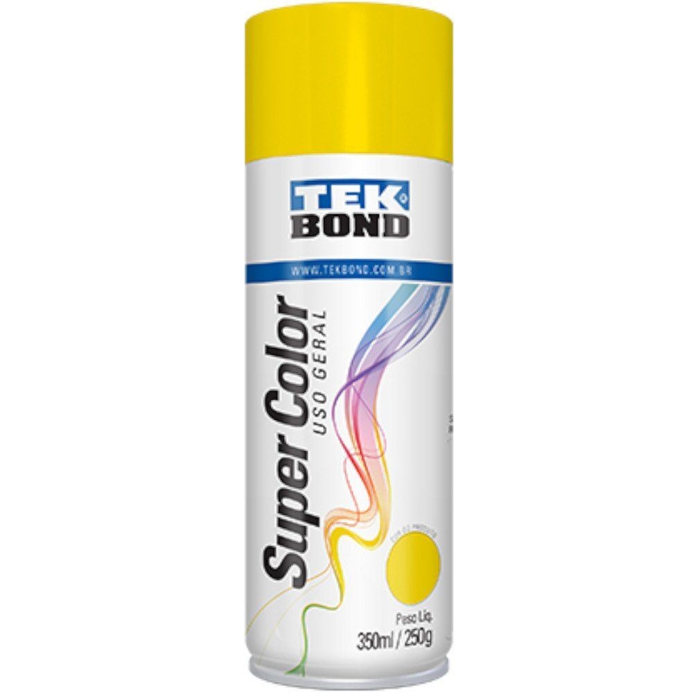 Tinta Spray Tek Bond Amarelo 350 ml/250g