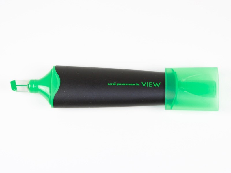 Caneta Marca Texto Promark View - Verde