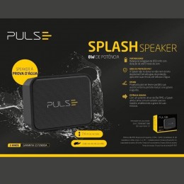 Caixa De Som Bluetooth Pulse Sp354 Prova D'agua