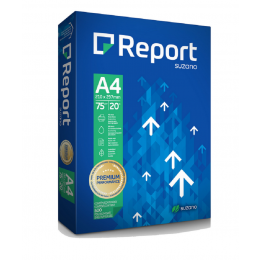 Papel Sulfite A4 75g Folhas Report Premium c/500fls