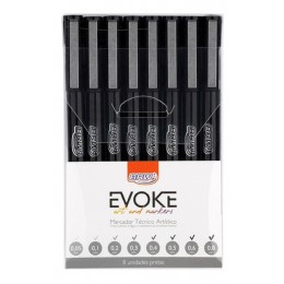 Caneta Nankin Evoke BRW C/8 Pontas