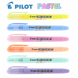 Kit Marca Texto Pilot C/06 pastel