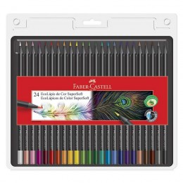 Lapis de Cor Faber Castell 24 Cores Supersoft