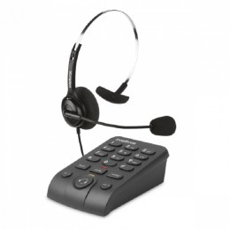Telefone Headset Telemarketing  Intelbras HSB 40