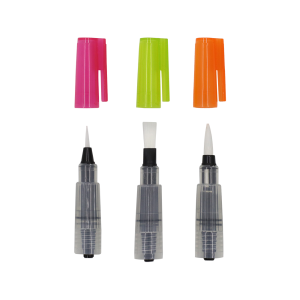 Kit Pincel Artistico com reservatorio + 3 pontas 