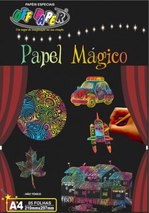 Papel Mágico C/5 folhas